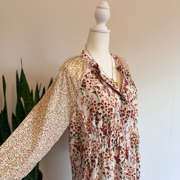 Umgee | Floral Long Sleeve Dress - Picture 2 of 7